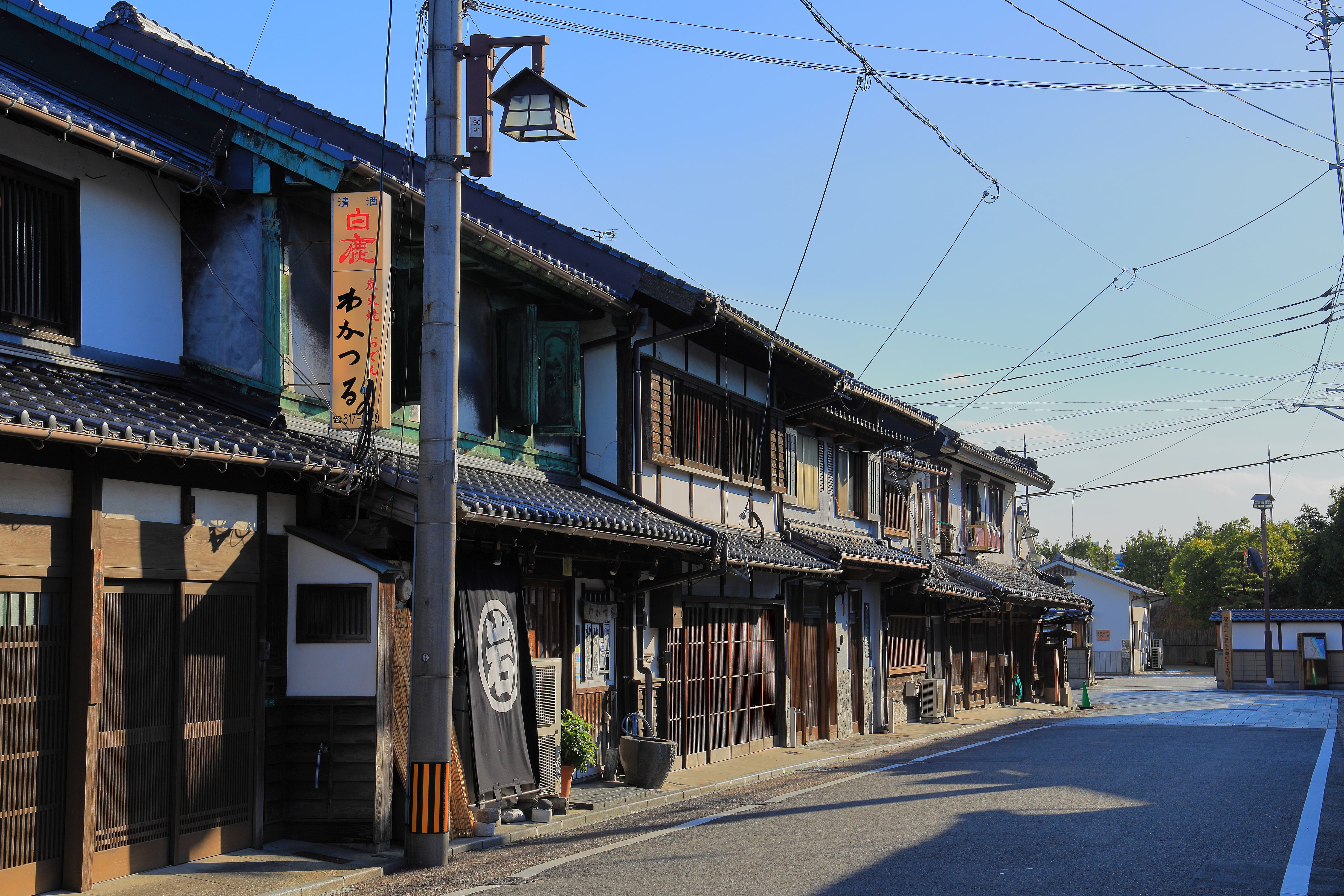 北九州市八幡西区木屋瀬３丁目 長崎街道の風景