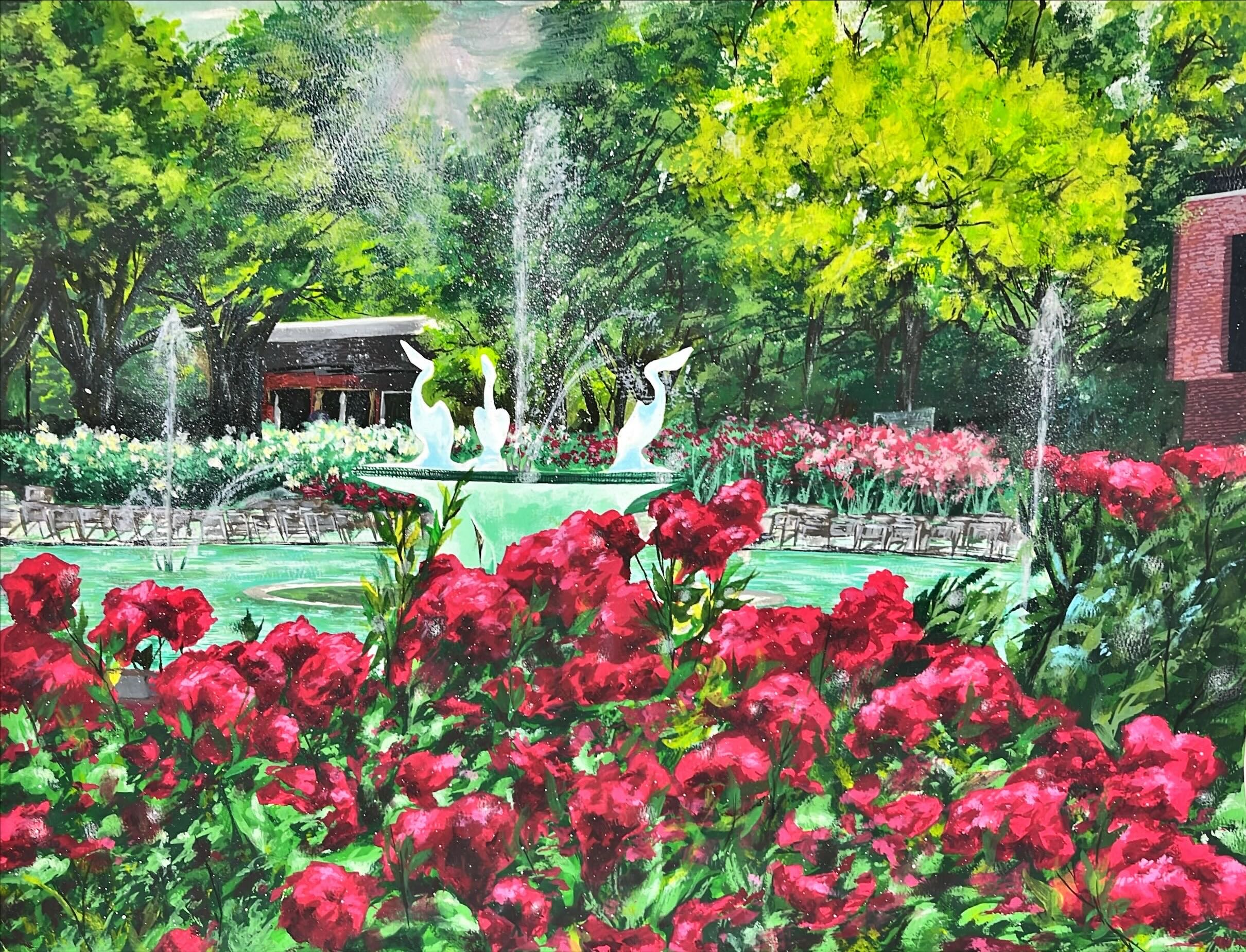 春日市原町　春日公園の風景